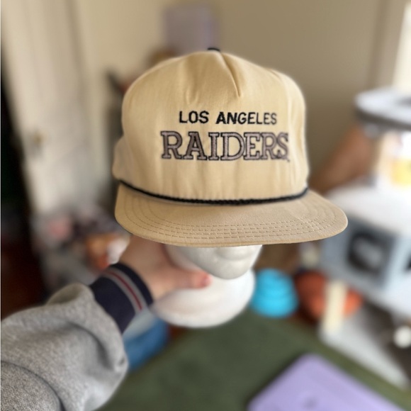 Vintage Oakland Raiders hat/cap- OS- 80s - Picture 1 of 7